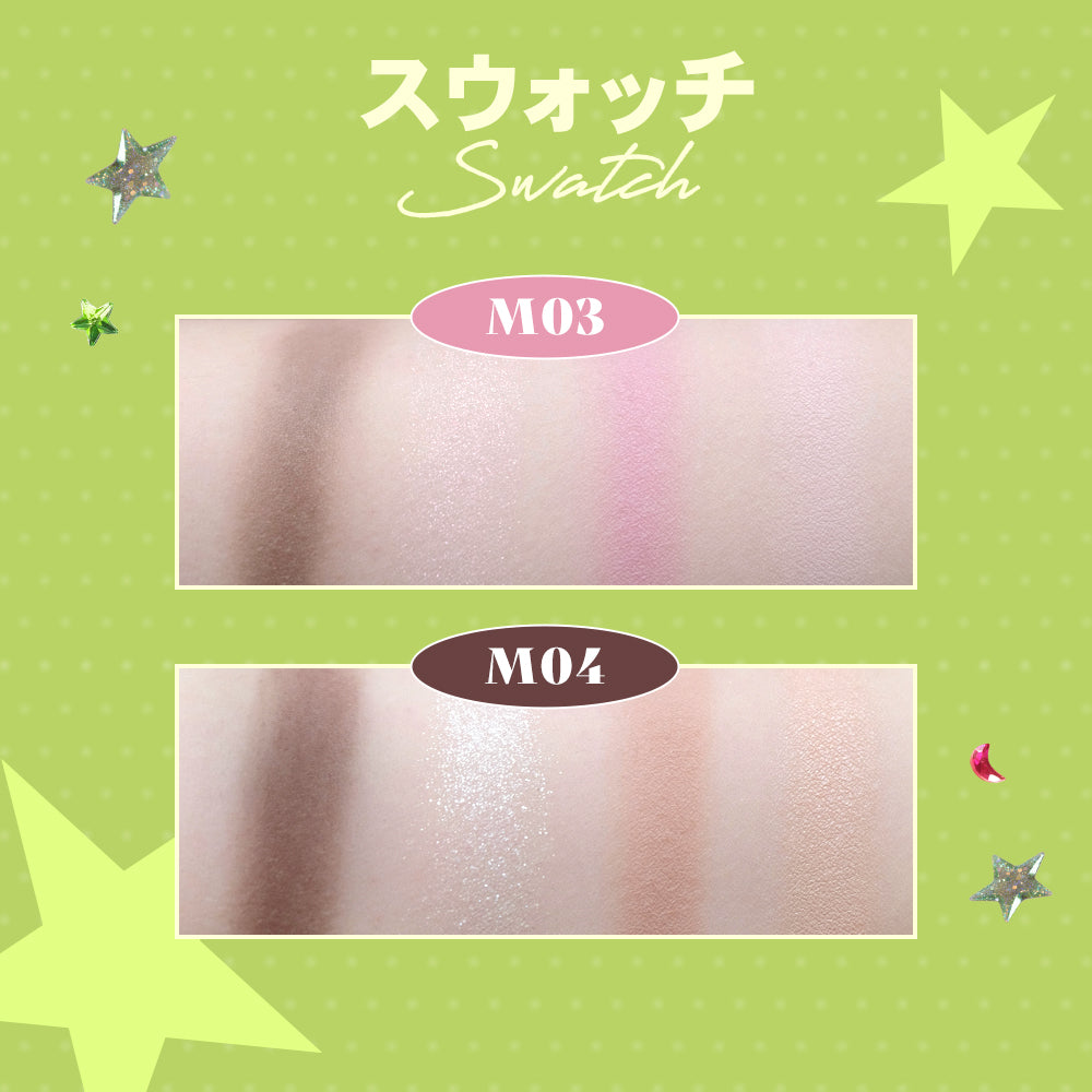 【NEW・全6色】メルトミーアップルパレット